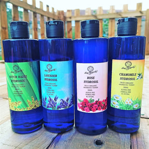 Lavender Toner 250 ml Cleanser Hydrosol Floral Water All Natural and Organic UK