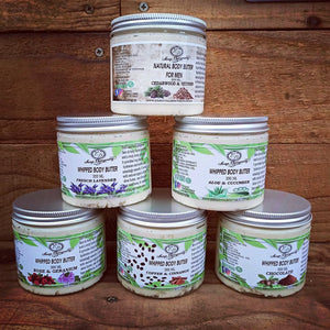Homemade Body Butter 100% Organic With Coconut ,Cocoa &African Shea Butter 200ml (Chocolate)