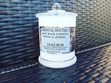 Load image into Gallery viewer, Candle with a jewel Inside Essential Boutique Jewel Candle -HADES Greek Gods
