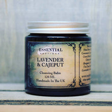 Load image into Gallery viewer, Lavender and Cajeput Cleansing Balm - 100% Natural, Vegan,120 ml UK made
