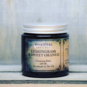 Lemongrass and Sweet Orange  Cleansing Balm - 100% Natural, Vegan,120 ml UK made