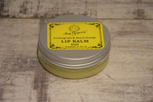 Load image into Gallery viewer, Lemongrass &amp; Sweet orange Lip Balm - all natural, XL size 50 ml, vegan

