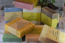 Load image into Gallery viewer, Handmade Artisan soap Comfrey &amp; Calendula Friendly Traditional Soap SLS FREE vegan
