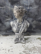 Load image into Gallery viewer, Athena Bust Statue | Lady Greek Goddess Sculpture Stone Garden Ornament Art
