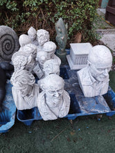 Load image into Gallery viewer, Concrete Statue Set House and dwarf Stone Ornament Garden Decor
