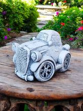 Load image into Gallery viewer, Concrete Statue Car A Stone Ornament Garden Decor 11cm tall
