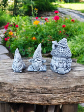 Load image into Gallery viewer, Concrete Statue Pixi set House and two dwarfs Stone Ornament Garden Decor
