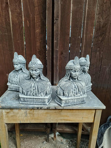 Garden Statue Dracula Vlad the Impaler Concrete ornament 30 cm tall stone decor