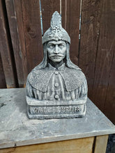 Load image into Gallery viewer, Garden Statue Dracula Vlad the Impaler Concrete ornament 30 cm tall stone decor

