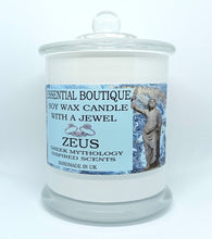 Load image into Gallery viewer, Essential Boutique Jewel Candle - Imperial Gods Series ZEUS Candle with Jewelry
