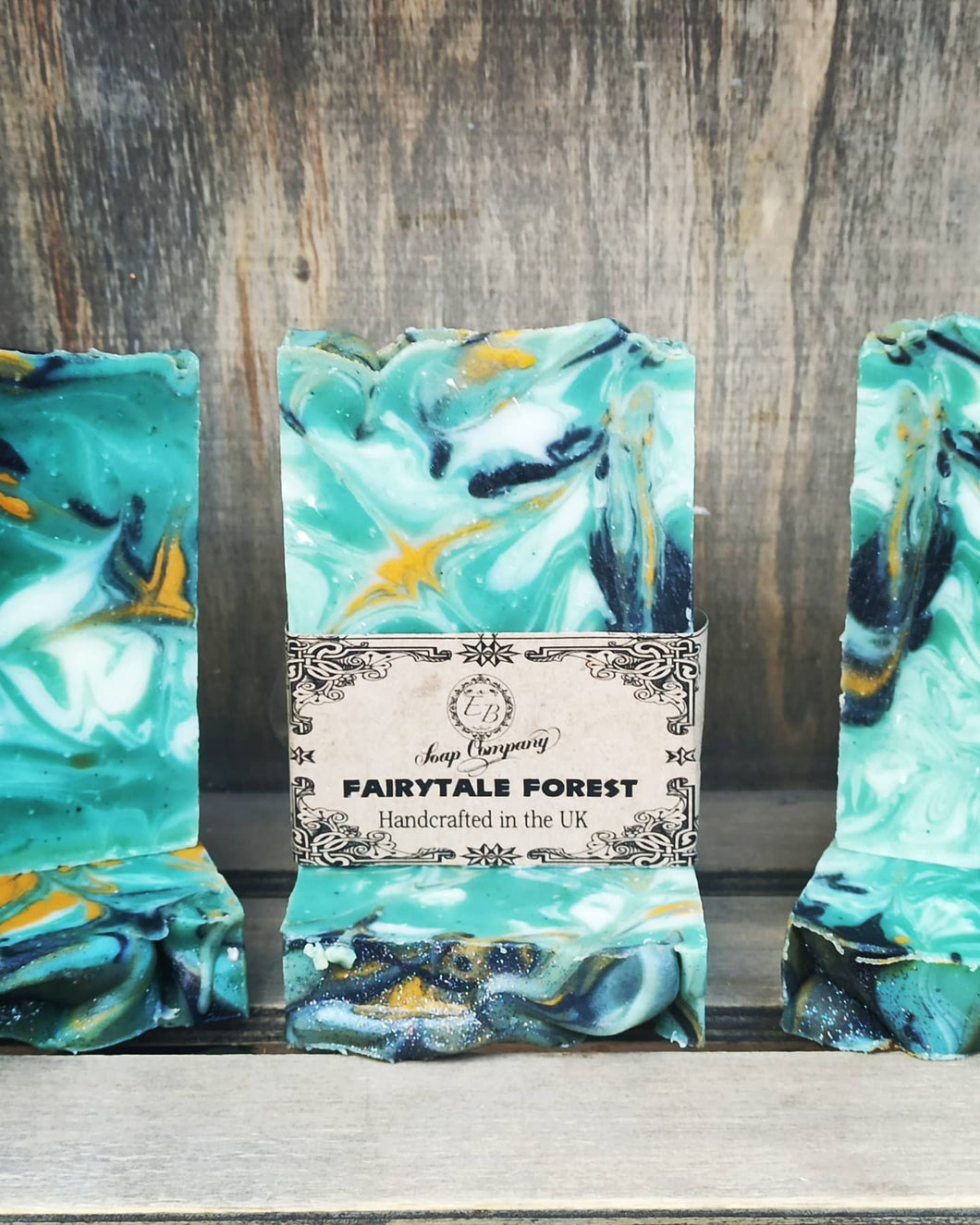 Handmade Luxury Soap By Essential Boutique Mystical Soap FAIRYTALE FOREST 100G