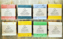 Load image into Gallery viewer, Handmade Rustic Soap Lavender &amp; Rosemary 120g friendly soap vegan cruelty free

