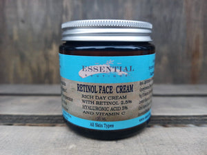 Essential Boutique Retinol Face Cream Targets Wrinkles Anti Ageing Natural Balm