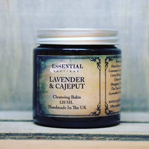 Lavender and Cajeput Cleansing Balm - 100% Natural, Vegan,120 ml UK made