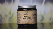 Load and play video in Gallery viewer, Essential Boutique REVIVE NATURAL FACE MASK 120ML with Chamomile,Clay and Aloe
