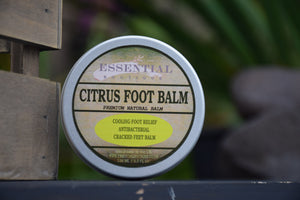 Citrus Foot Balm Balm Natural First Aid Soothing Comforting Extract 100ml