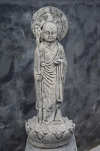 Load image into Gallery viewer, Buddha Tall Stone Statue Garden Ornament Concrete Zen Reconstituted Stone
