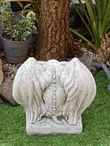 Gargoyle Stone Garden Ornament Gothic Gremlin Reconstituted Aged Stone Finish