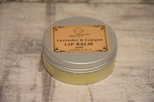 Lavender & Cajeput Lip Balm - all natural, XL size 50 ml, vegan