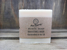 Load image into Gallery viewer, Shaving Soap - Handmade natural Shea Butter Soap (Lavender &amp; Tea Tree)
