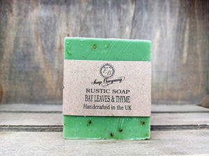 Handmade Herbal Traditional soap (Mint,Thyme,Rosemary,Bay Leaves)