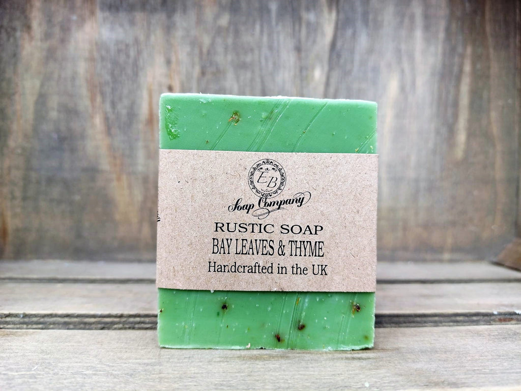 Handmade Herbal Traditional soap (Mint,Thyme,Rosemary,Bay Leaves)